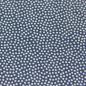 Preview: Baumwolle Dotty Jeansblau/Weiß by Swafing